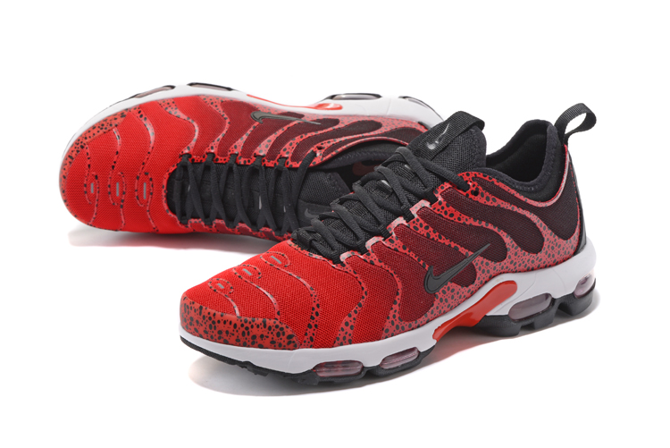 Men Nike Air Max Plus TN Red Black - Click Image to Close